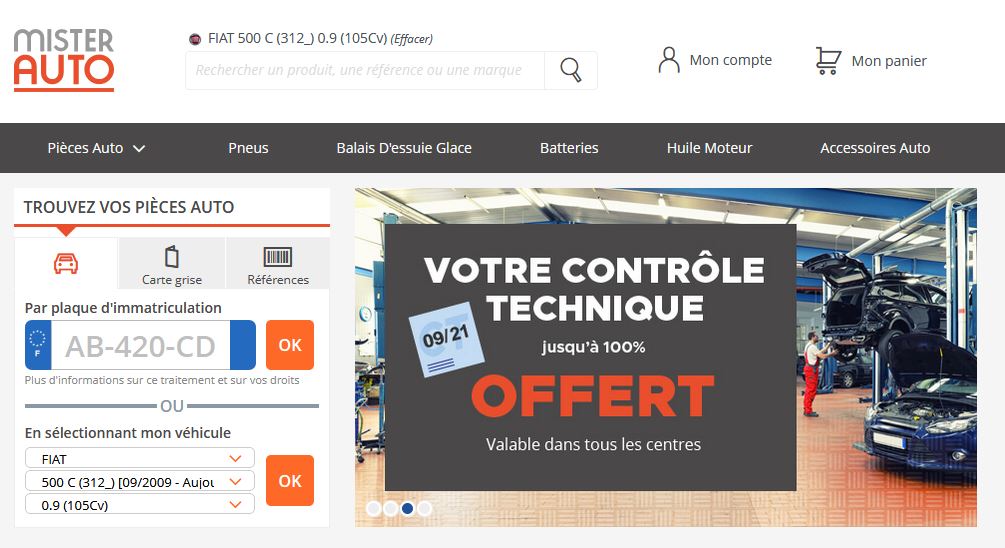 Mister Auto focus sur un géant de la pièce auto sur le net