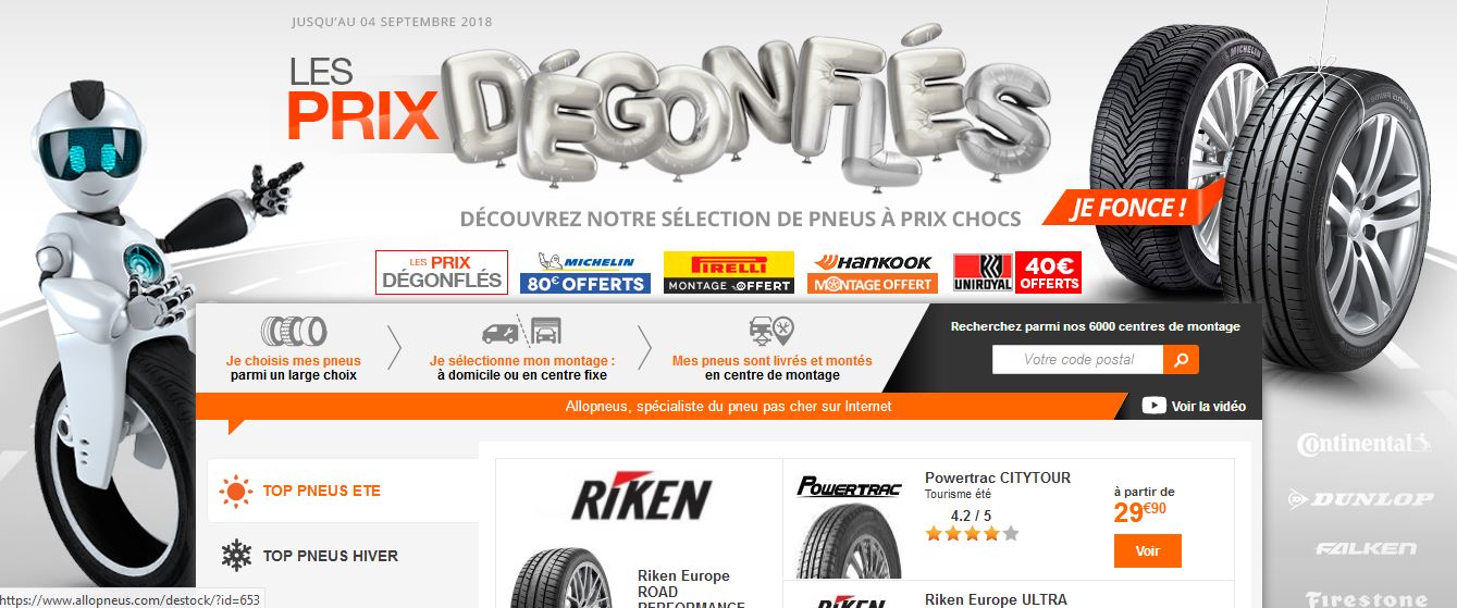 retrouvez vos pneus quad DUNLOP petit prix et en livraison express